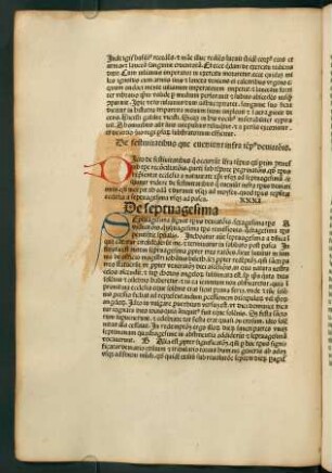 XXXI. De septuagesima - XXXII. De sexagesima.