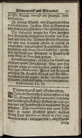 Dännemarck und Schweden