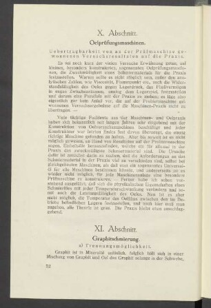 XI. Abschnitt