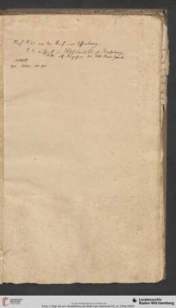 Notizen, 19. Jh.