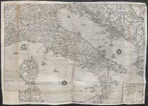 Il Disegno Della Geografia Moderna de Tvtta La Provincia De La Italia
