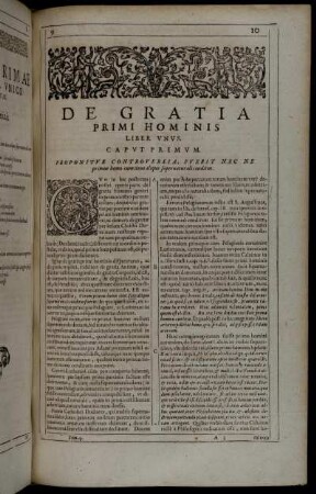 De Gratia Primi Hominis Liber Unus.