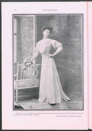 Traje de tela champagne