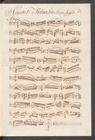 Sonaten; vl; g-Moll; BWV 1001