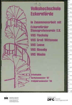 Programm Jahr 1987/1988