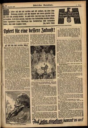 Zweite Ausgabe vom Freitag, den 07. Dezember 1934.