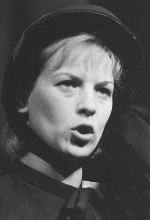 Szenenbilder aus "Aufstieg und Fall der Stadt Mahagonny", Oper von Kurt Weill mit Libretto von Bertolt Brecht. Brechtabend II "Mahagonny" im Berliner Ensemble, 09.02.1963