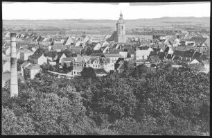 Eilenburg. Blick auf Eilenburg