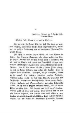 Mailand, 7. September 1840