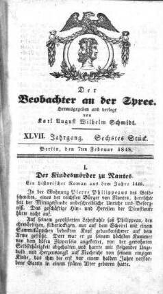 6. Stueck, 7. Februar 1848