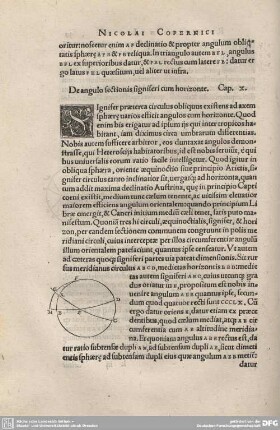 10. De angulo sectionis signiseri cum horizonte.
