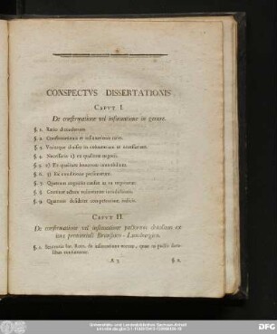 Conspectus Dissertationis