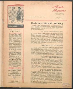 Hacia una policía técnica
