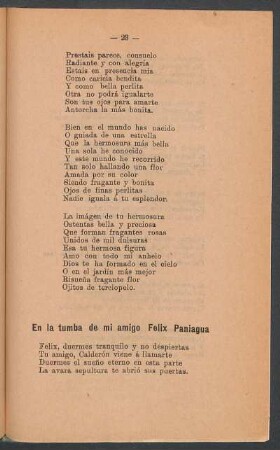 En la tumba de mi amigo Félix Paniagua
