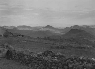 Hochland von Abessinien : Blick über das Hochland von Abessinien