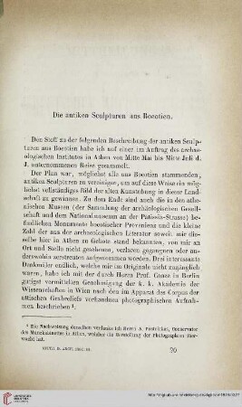3: Die antiken Sculpturen aus Boeotien