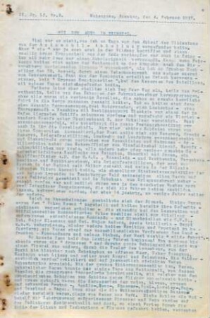 Nr. 5. Sonntag, den 4. Februar 1917