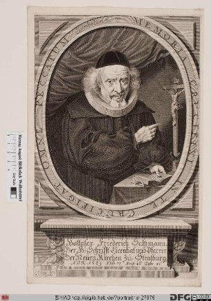 Bildnis Balthasar Friedrich Saltzmann d. Ä.
