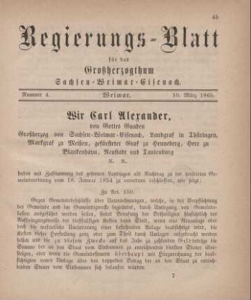 Nr. 4 : 10. März 1865