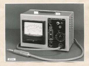 Millivoltmeter vorn HFR1; Foto, 1957