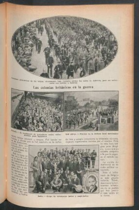 Las colonias británicas en la guerra