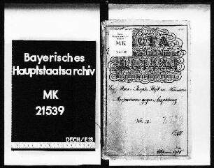 Max-Josef-Stift. Im allgemeinen. (Aufnahmen).