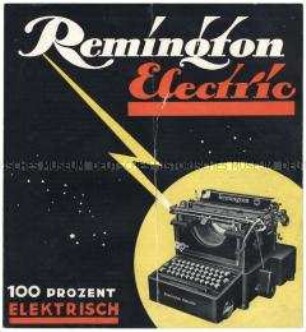 Elektrische Schreibmaschine "ELECTRIC"