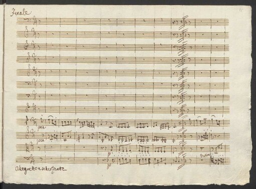 Finale. Allegretto e scherzante