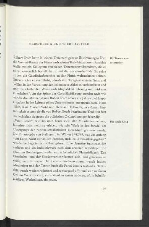 Zerstörung Und Wiederaufbau