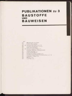 Publikationen zu 3 Baustoffe und Bauweisen