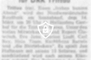 Rundfunk spielt für DRK Trittau