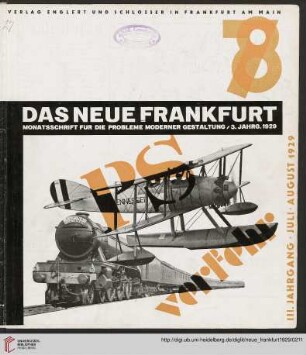 Heft 7/8 (Juli / August 1929)