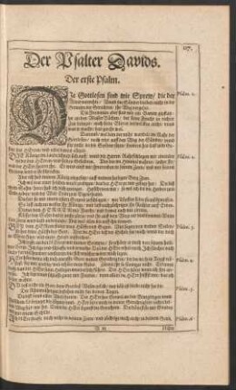 Der Psalter Davids.