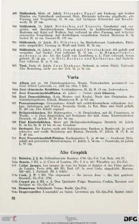 Varia (Nr. 504-511)