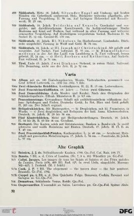 Varia (Nr. 504-511)