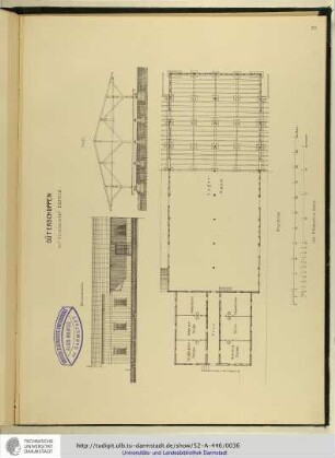 Güterschuppen auf Güterbahnhof Danzig