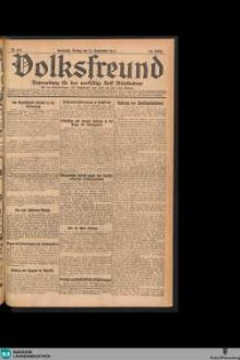 Der Volksfreund : Tageszeitung für das werktätige Volk Mittelbadens