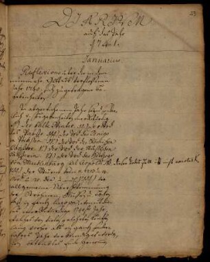 23-46, 1741, Januar-April