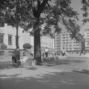 Stadtzentrum und Park am Georgi-Dimitroff-Mausoleum in Sofia