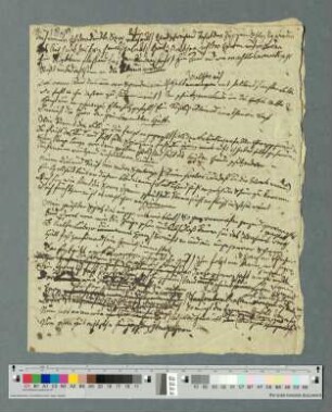 [Walther, 6. Gesang], Arbeitsmanuskript, [zwischen Januar und Oktober 1818]
