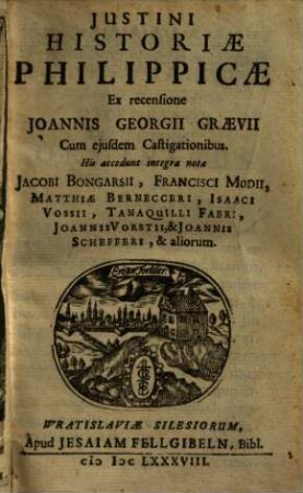 Justini Historiae Philippicae