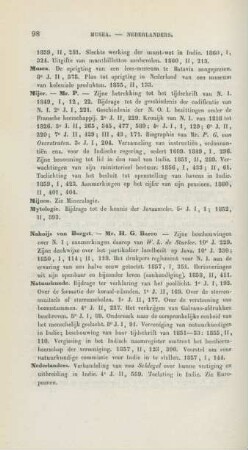Nahuijs van Burgst - Nijverheid