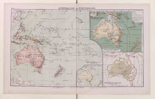 Australien und Polynesien. Hydrographische Übersicht