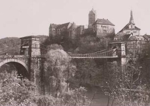 Tschechien, Elbogen, Kettenbrücke