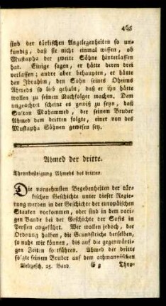 Ahmed der dritte