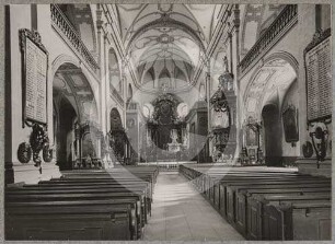 Langhaus der katholischen Pfarrkirche Schömberg