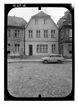 Perleberg, Kirchplatz, 12. Wohnhaus. Straßenfront