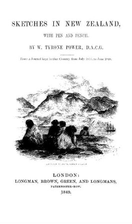 2. Croix-ile Harbour, Middle Island (wood-cut)