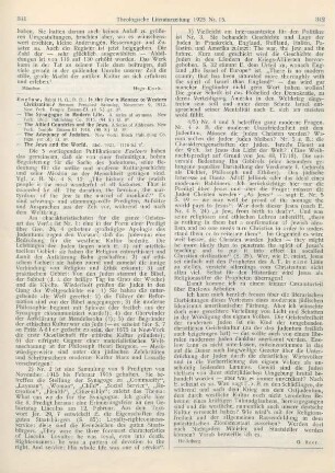 341-342 [Rezension] Enelow, H. G., The Adequacy of Judaism