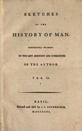 Sketches Of The History Of Man, 2